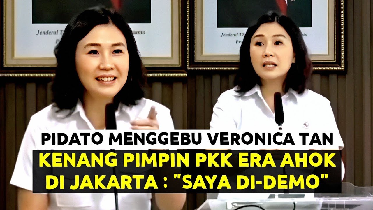 Berapi-Api Veronica Tan Kenang Pimpin PKK Era AHOK di Jakarta : Saya Di-Demo Mau Bangun Ruang Publik