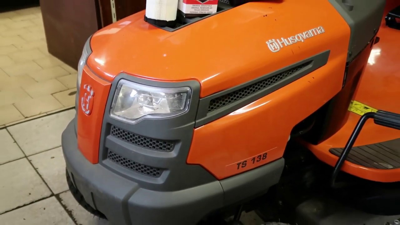 Husqvarna TS 138 zamjena ulja u motoru i filtera