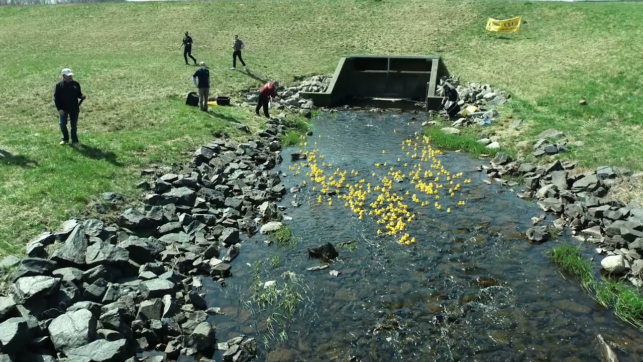 Rubber Duck Derby! Full Race with Drone Footage!