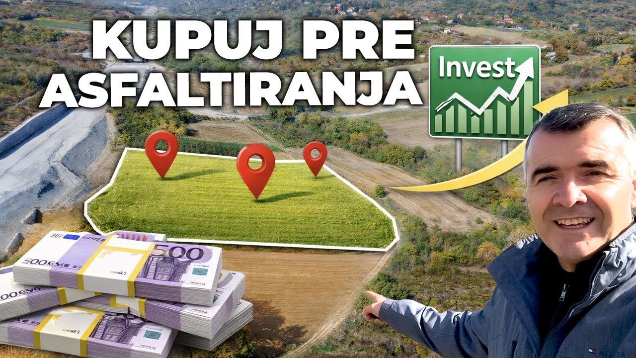 Zemljište kod Iriga koje će tunel pretvoriti u zlato (10€/m²)