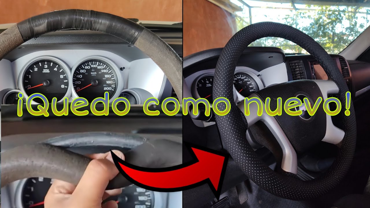 RESTAURE EL VOLANTE VIEJO DE MI SILVERADO || SHESHELED