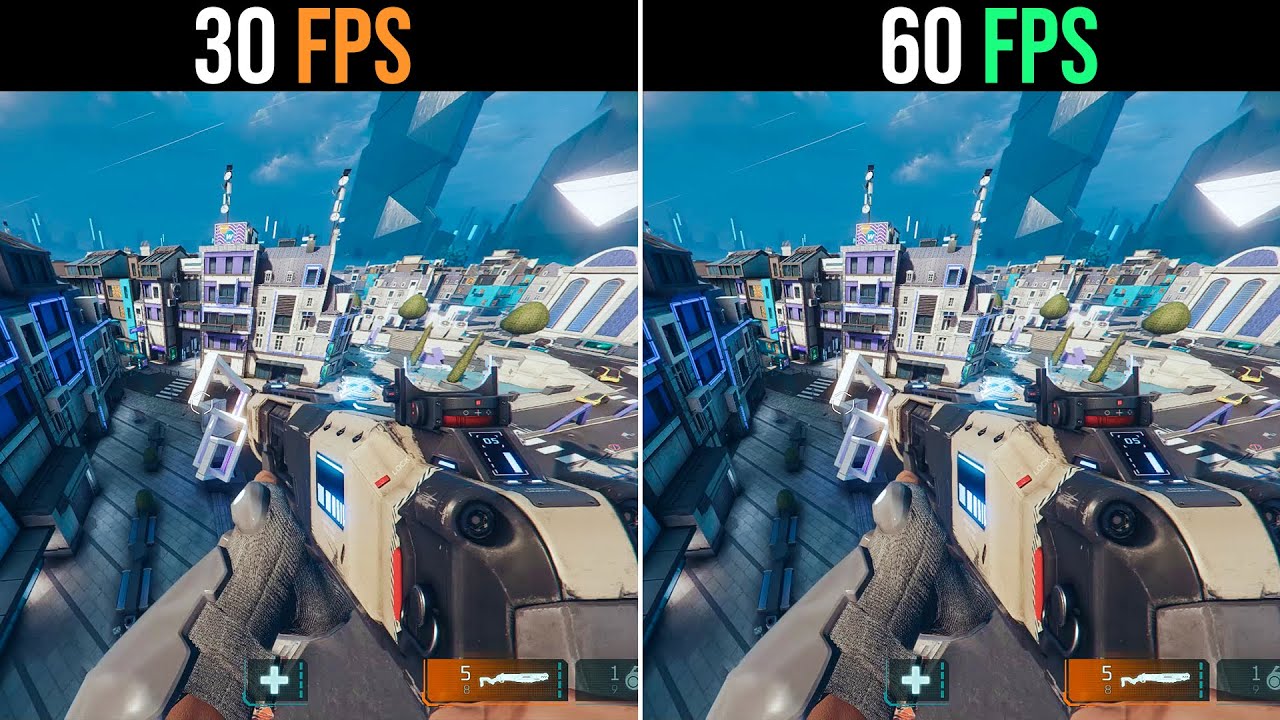 30 FPS vs 60 FPS Hyperscape Gameplay Video