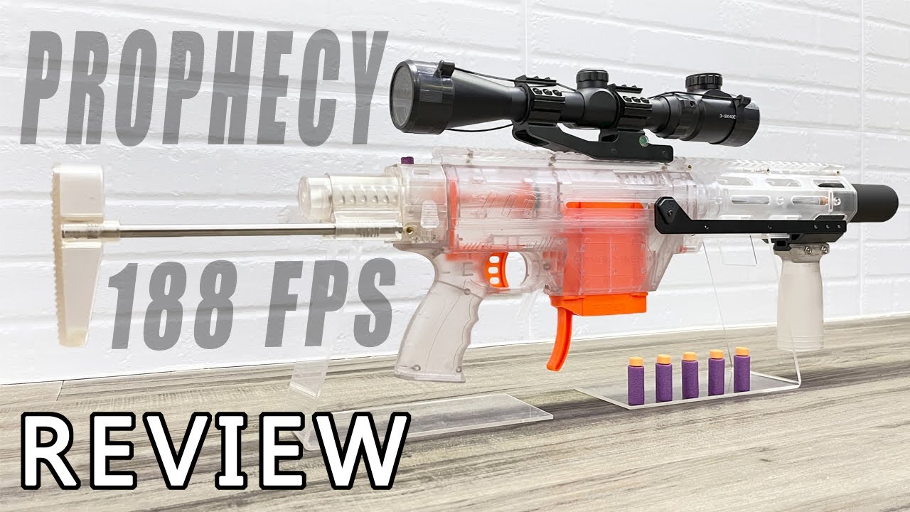 WORKER Prophecy Honey Badger High Performance Nerf Blaster