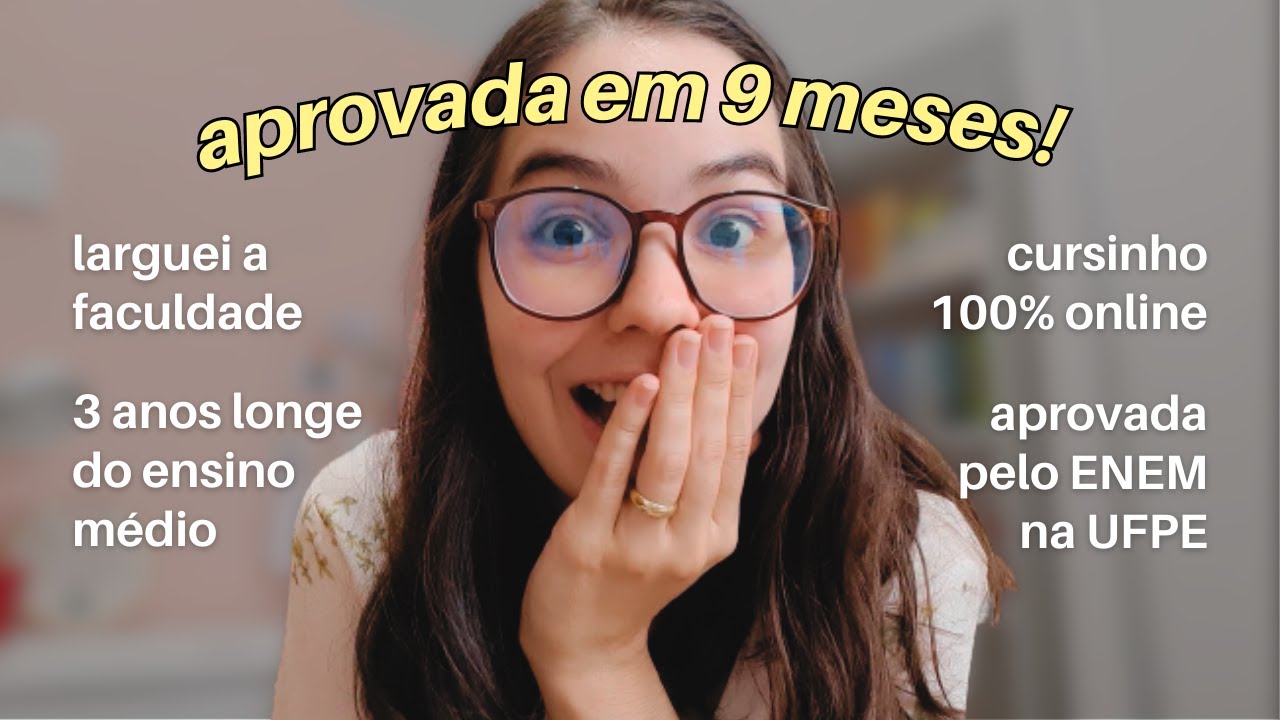 Minha trajetória até MEDICINA na FEDERAL | ENEM/SISU