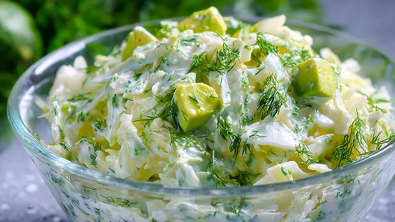 Nur 3 Minuten! Dieser Chinakohlsalat ist mein neues Lieblingsrezept