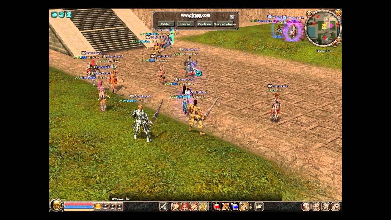 Metin2 Erfoo CaptainPudge vs lDieBestenl [HD]