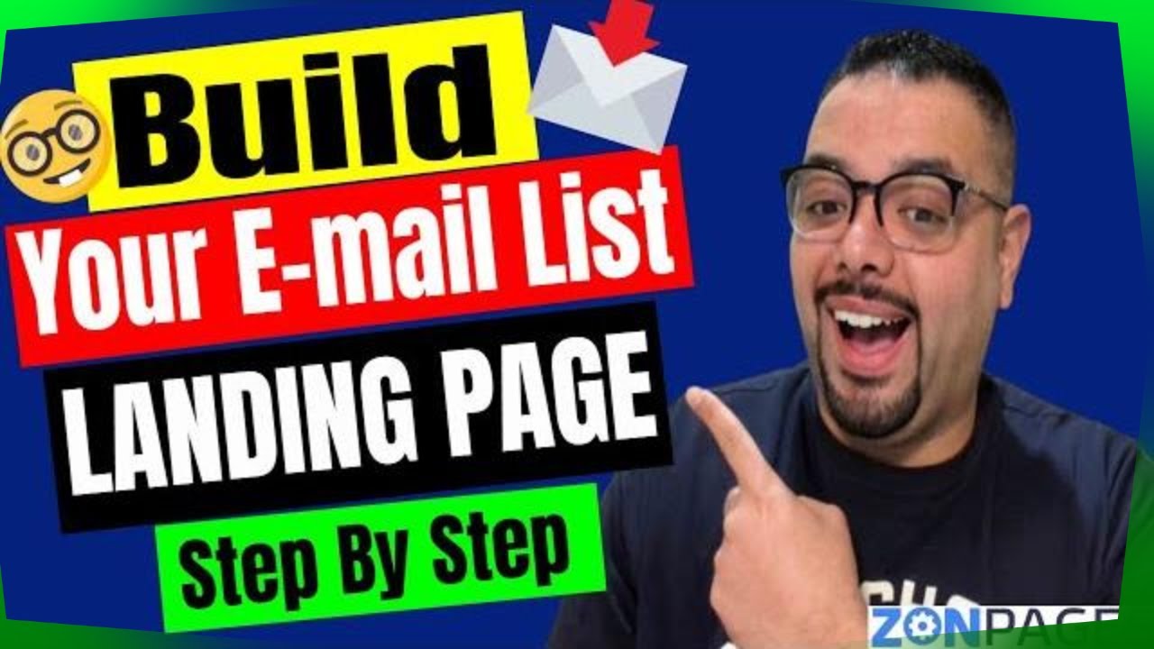 🔨Build a Landing Page & Email List for Amazon FBA Products w/ Zonpages | EASY Step by Step Tutorial