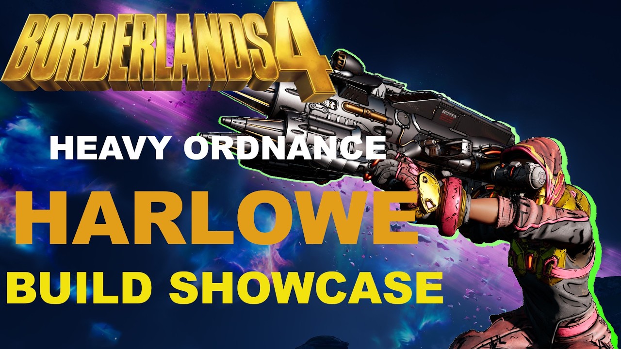 【Borderlands4】重火器ビルドの新境地！確定クリティカル+無限弾薬+シールドAmpの超火力型緑ハーロウビルド※要説明欄参照【ボーダーランズ4】