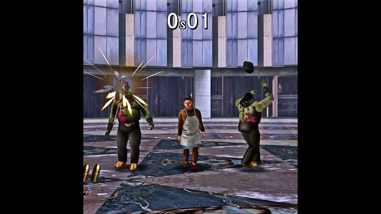 The House Of The Dead 2 Training 8 #shorts #sega #thotd #hotd #hod #zombie #4k #4k60fps
