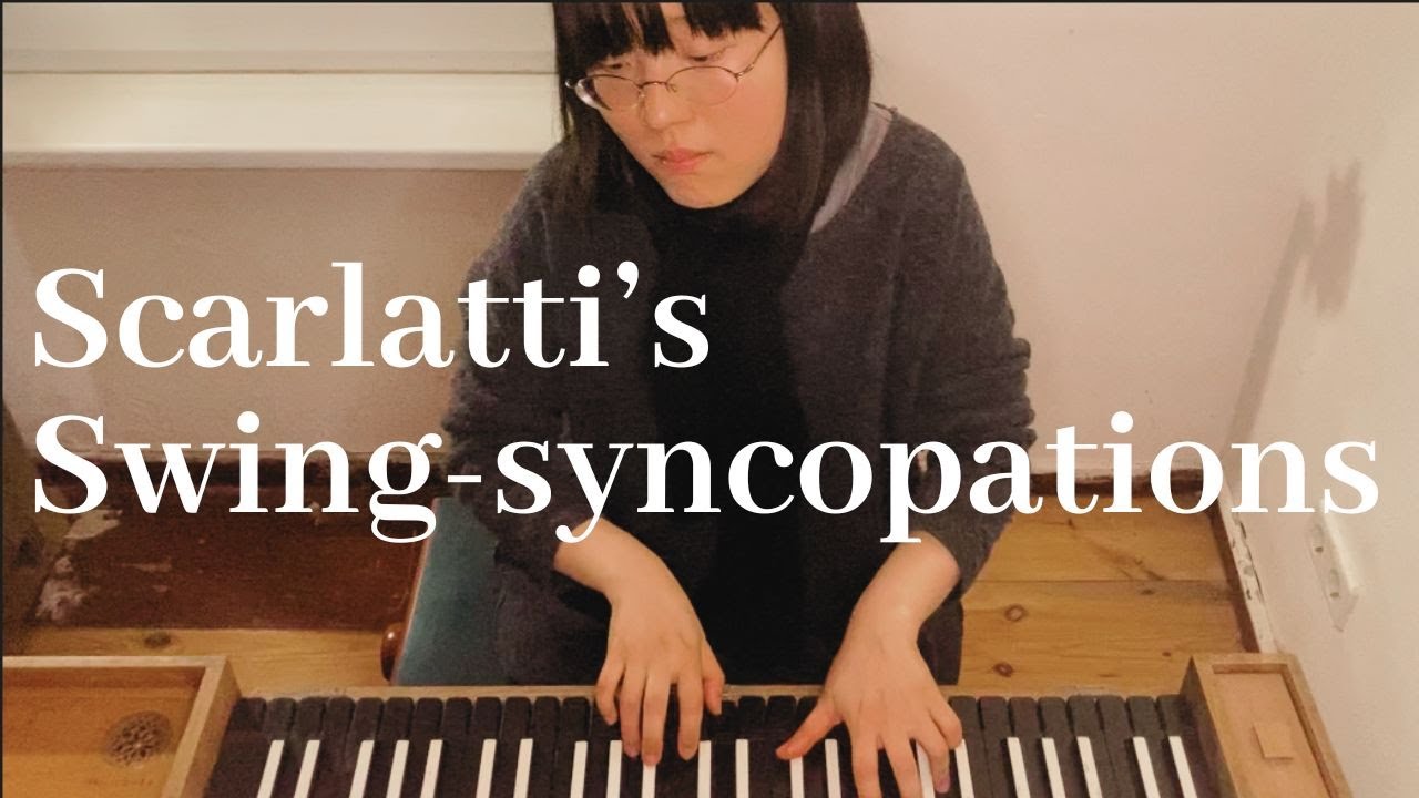 Domenico Scarlatti: Essercizi on the CLAVICHORD with scrolling score: Sonata VIII in g minor K.8