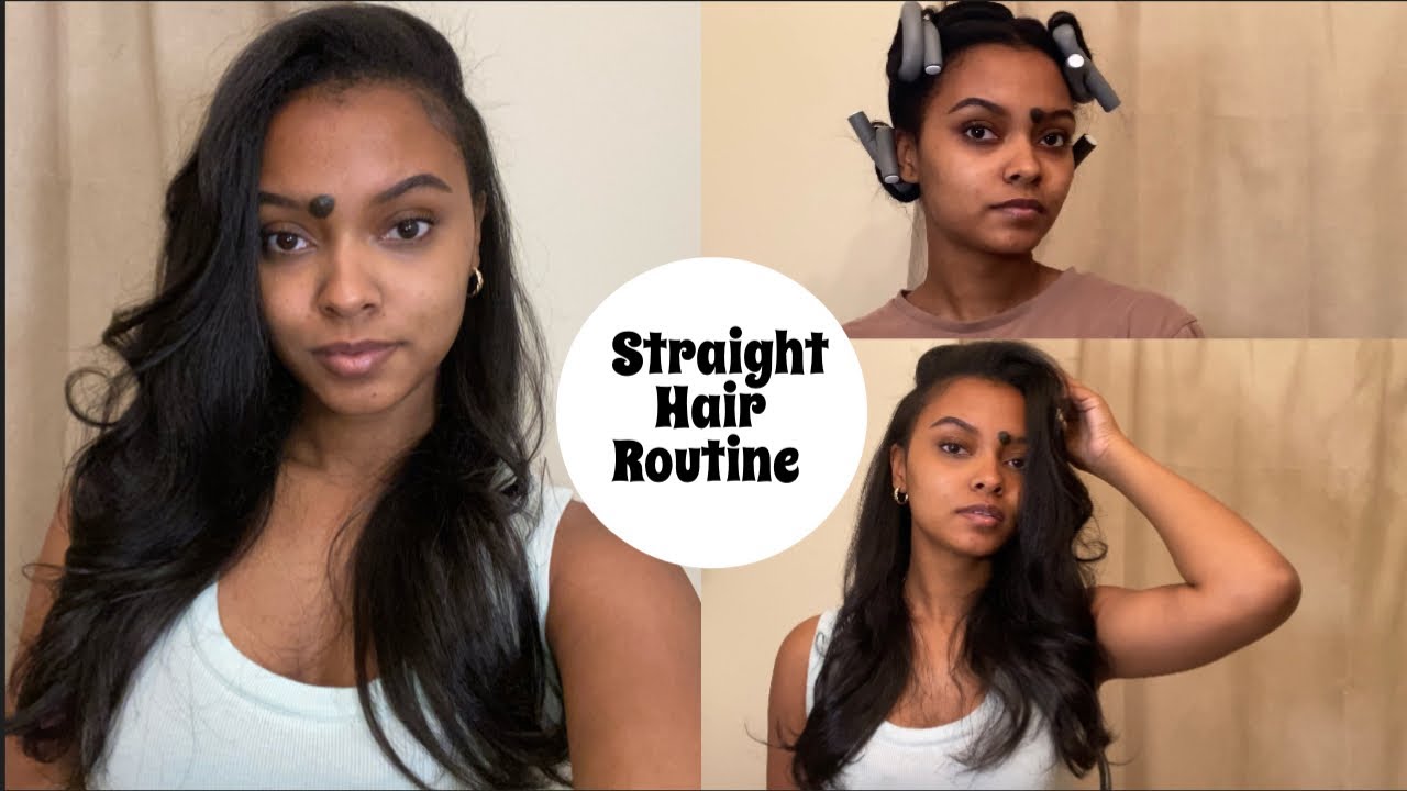 How I Maintain My Straight Hair For Weeks With Flexi Rods