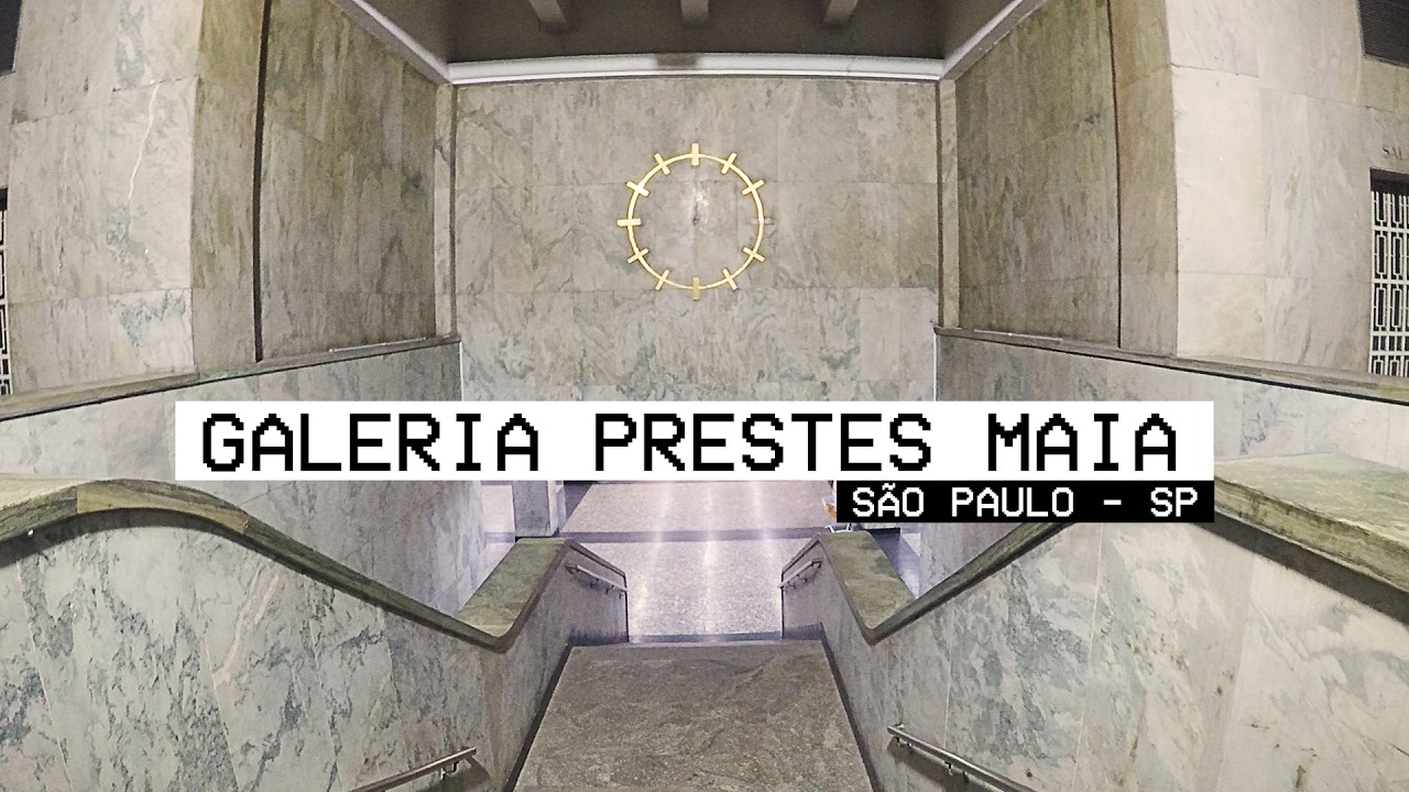 GALERIA PRESTES MAIA NO CENTRO HISTÓRICO DE SÃO PAULO(6 MIL METROS DE MÁRMORE)|Arquitetura Esquecida