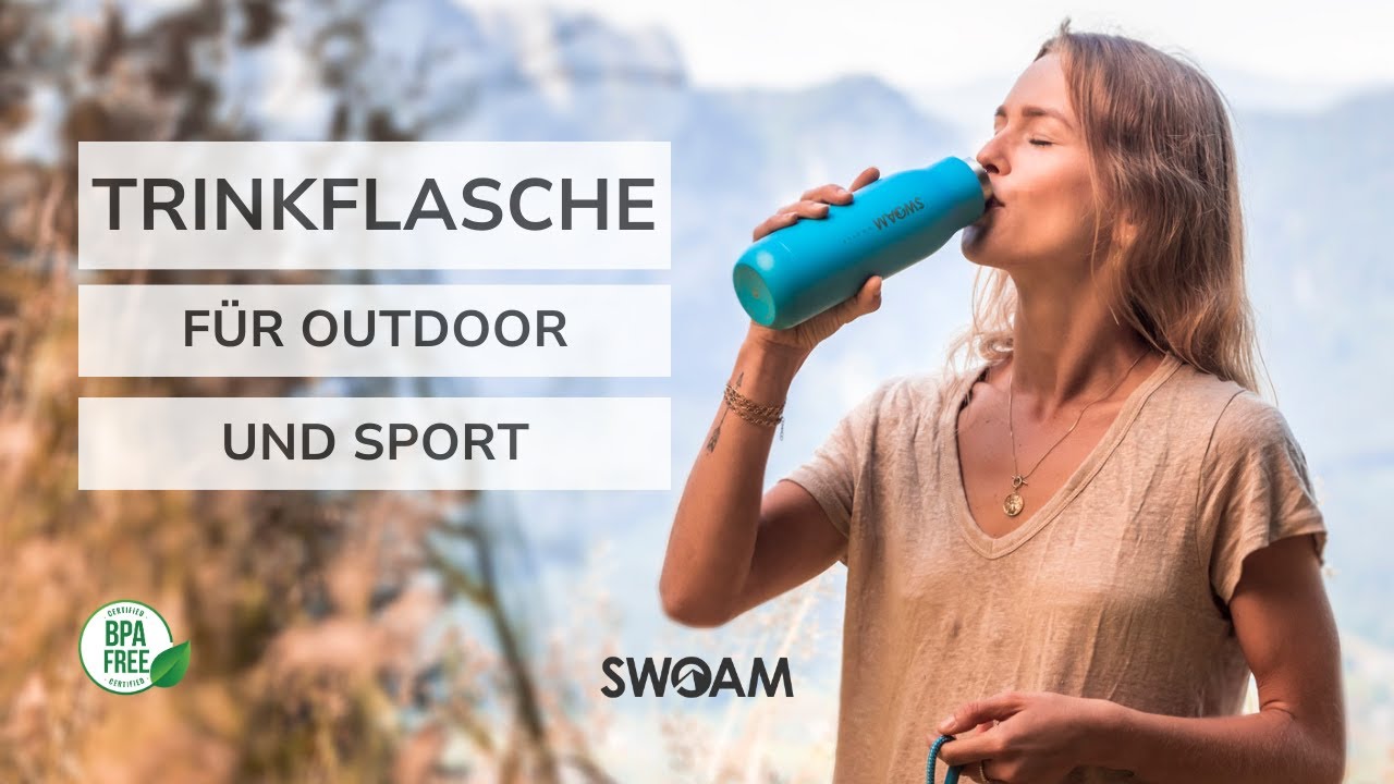 SWOAM Bottle: Die nachhaltige Thermoflasche f&uuml;r Outdoor und Sport