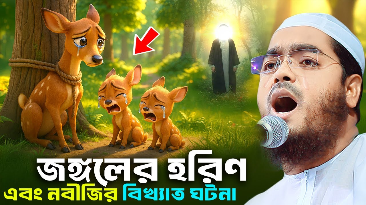 অসহায় হরিণ ও নবীজি (স) এর কান্নার ঘটনা ২০২৫,হাফিজুর রহমান সিদ্দিকী, Hafizur Rahman Siddiki