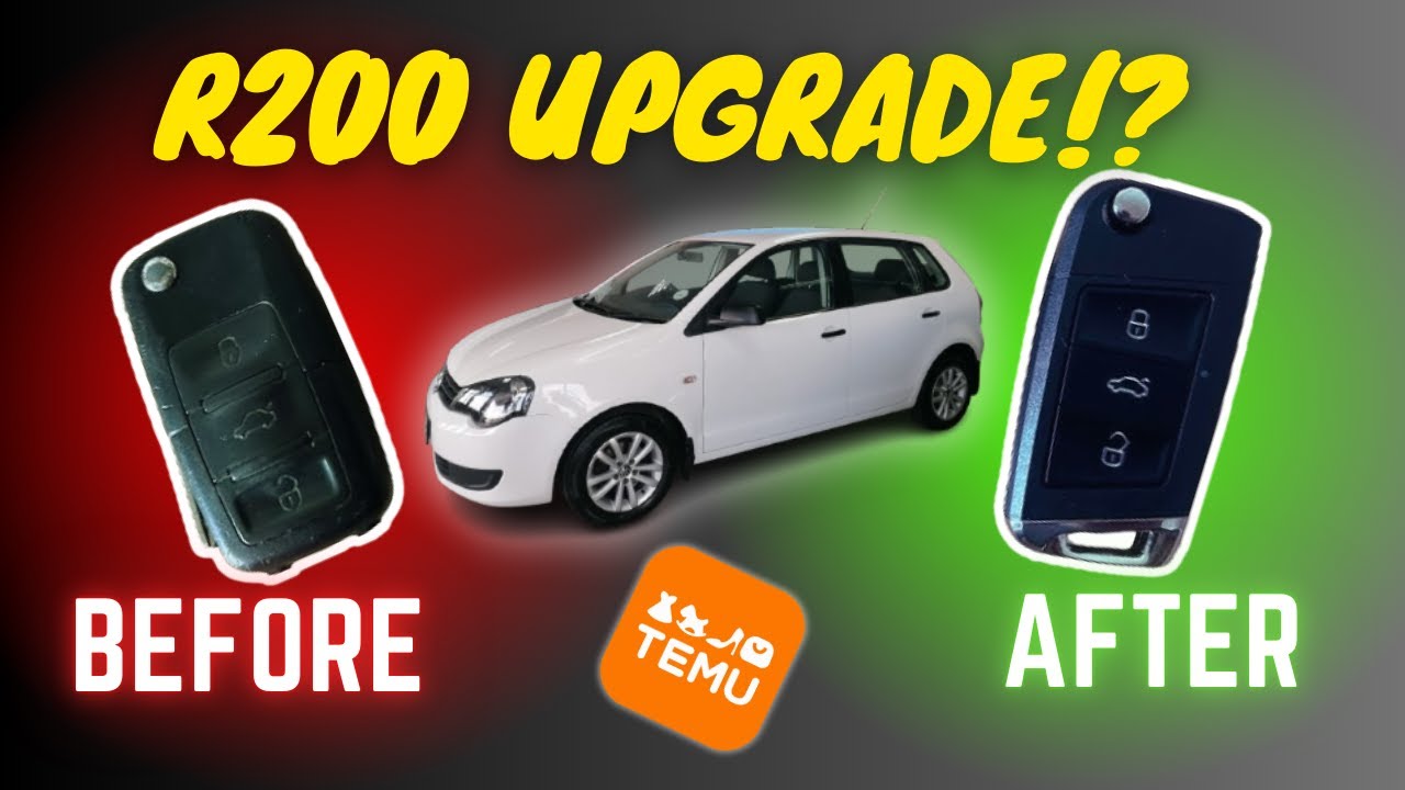 R200 TEMU Key Fob Upgrade! (VW Polo DIY Install)