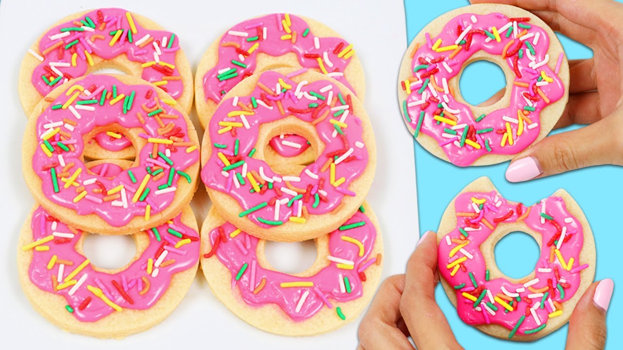 How to Make Delicious Donut Sugar Sprinkle Cookies!