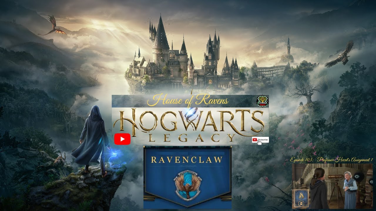 House of Raven : Portkey Hogwarts Legacy : Episode 103 : Professor Hecat's Assignment 1