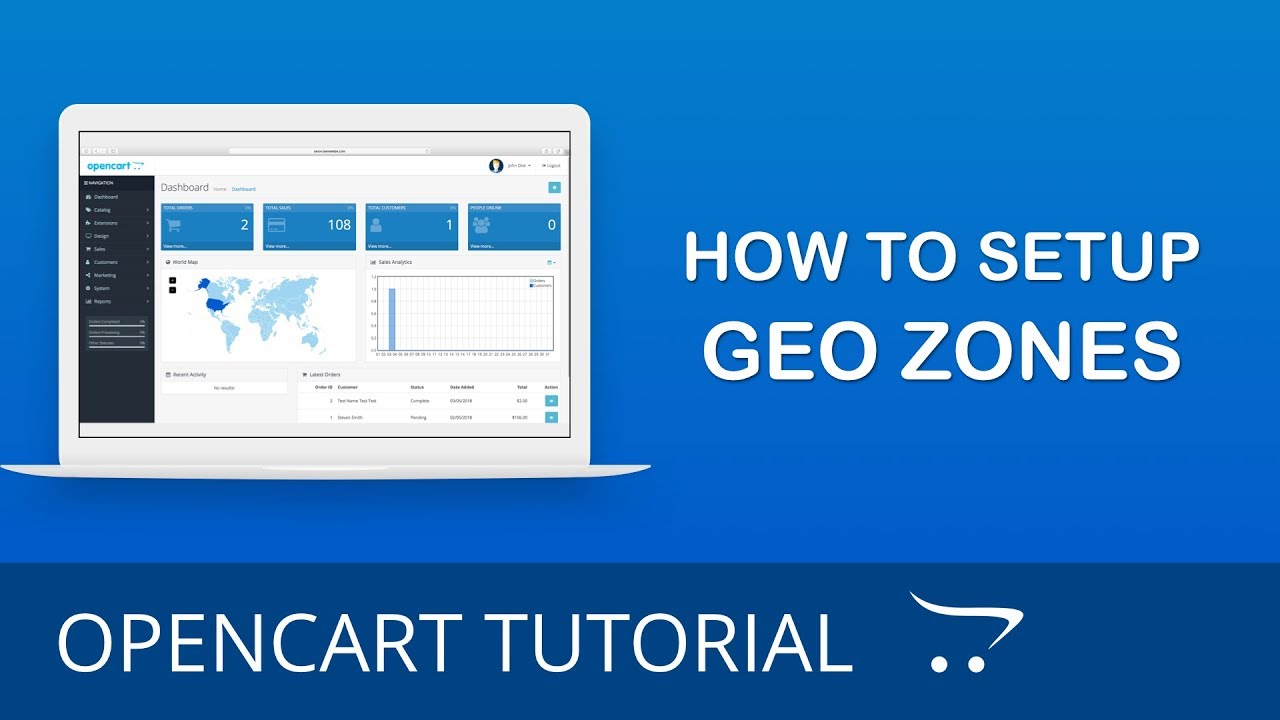 How to Manage Geo Zones in OpenCart 3.x
