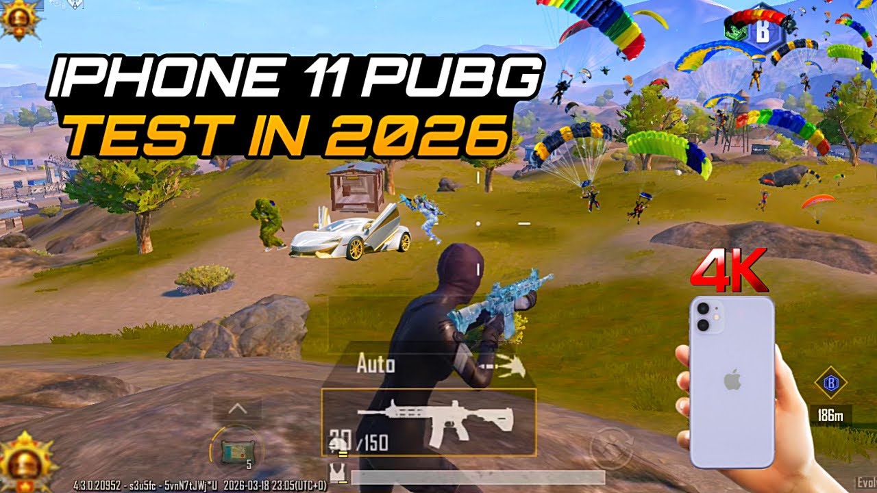 IPHONE 11 PUBG TEST IN 2026🔥/new 4.3 update Livik gameplay 😍/PUBG gaming test 