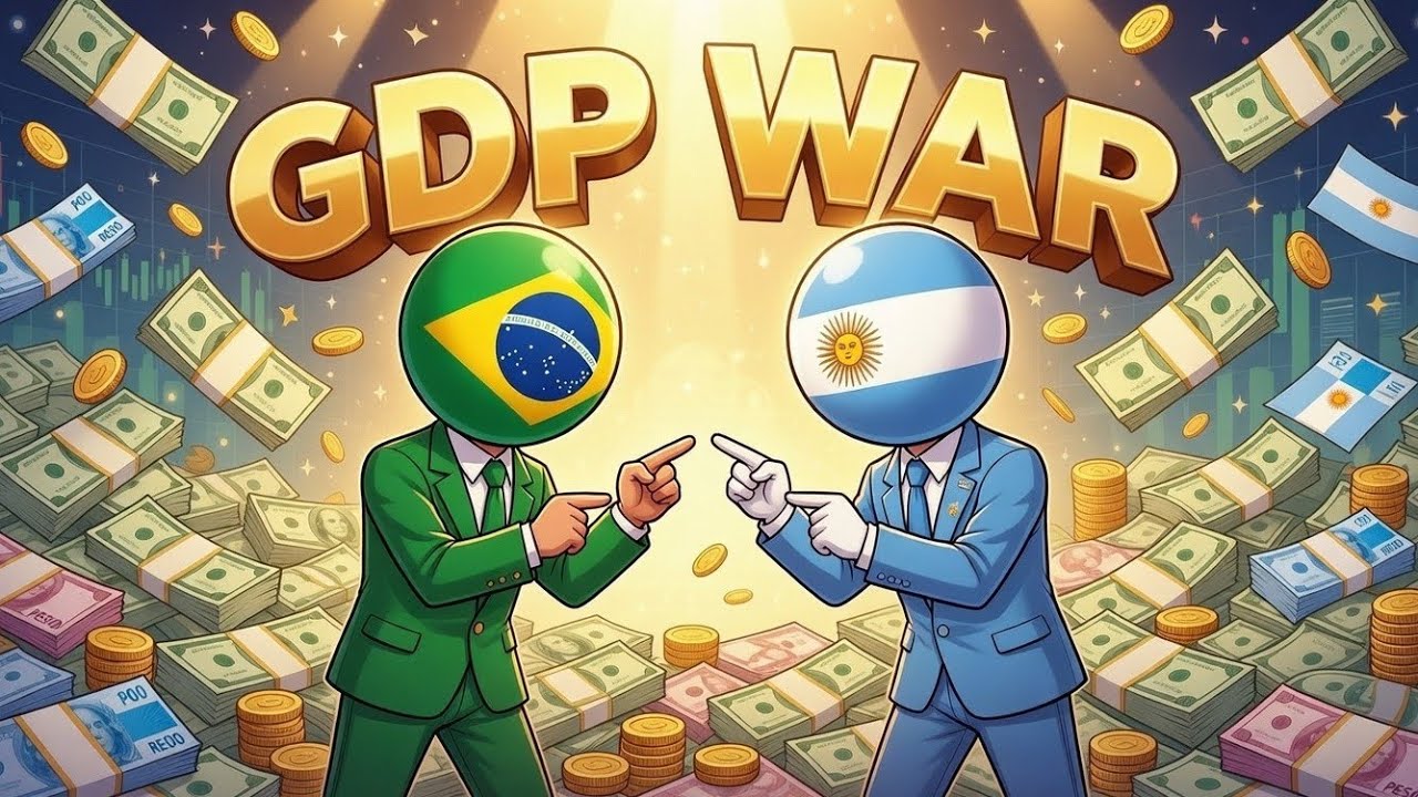 Brazil vs Argentina GDP Battle