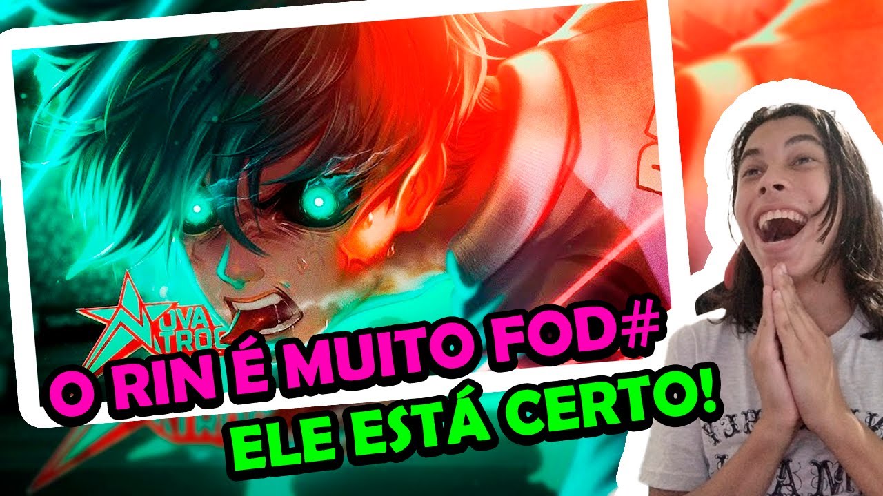 O MAIS LOUCO DE BLUE LOCK Reagindo Caos Perfeito | Novatroop | Itoshi Rin (a musica ta magnifica)