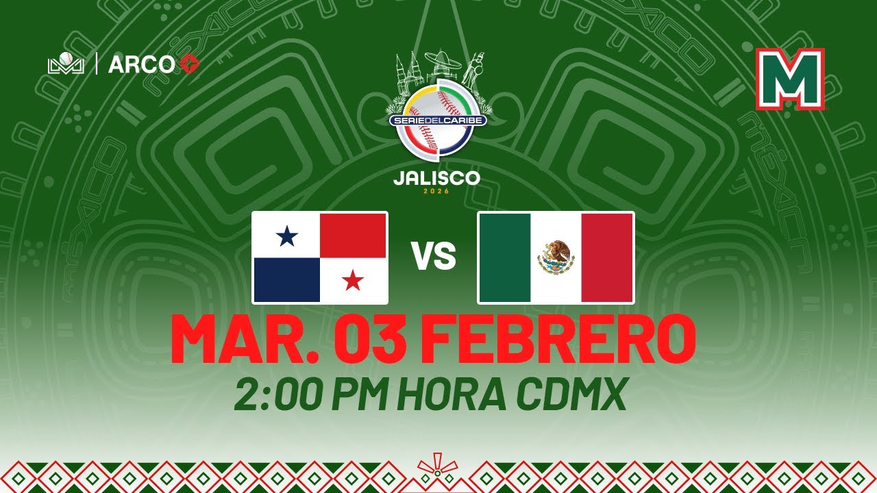 Serie del Caribe 2026: Panamá vs. Mexico Verde | 3 de febrero de 2026