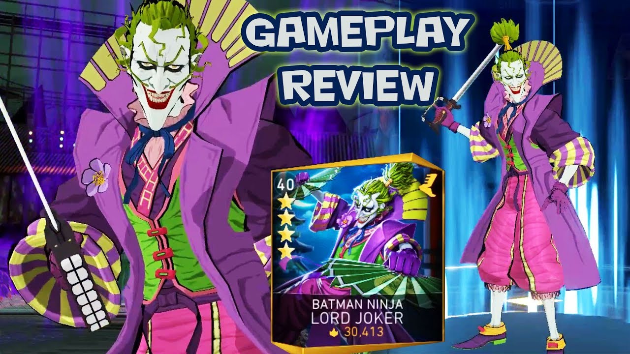 Injustice 2 Mobile. Batman Ninja Lord Joker Gameplay + Review. Batman Ninja Team is OP Now!