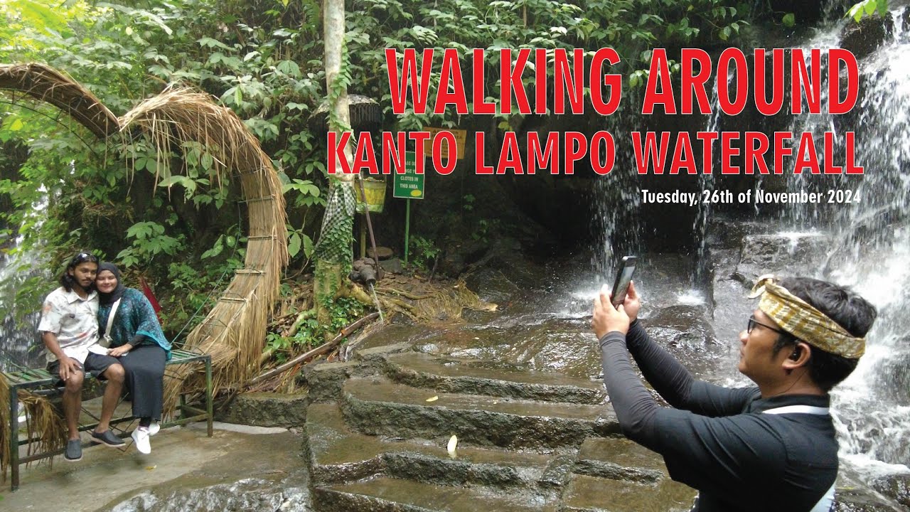 WALKING AROUND KANTO LAMPO WATERFALL BALI | DJI OSMO POCKET-2