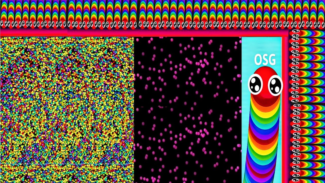 SNAKE IO 🐍 KING RAINBOW 🌈 SNAKE 🐍 VS 1000 PRO GAINT SNAKES 🐍 EPIC SNAKEIO GAMEPLAY #snakegame#snakes