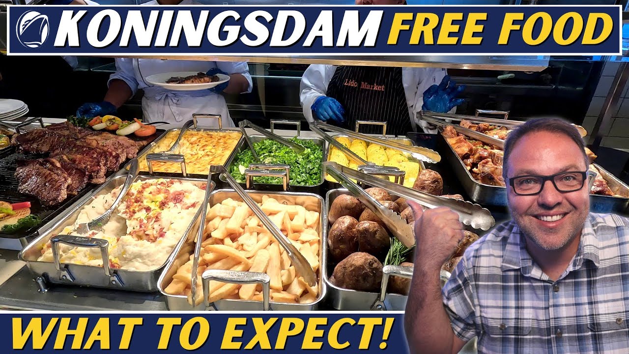 FREE Holland America Koningsdam Food: What's Included!
