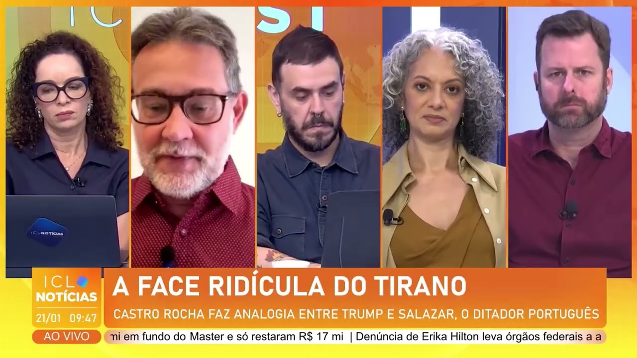 João Cezar de Castro Rocha faz analogia entre Trump e Salazar, o ditador de Portugal