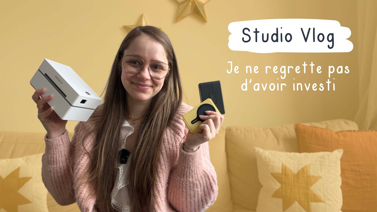 ✨ Mes 5 meilleurs investissements de 2025 en tant que créatrice artisane !