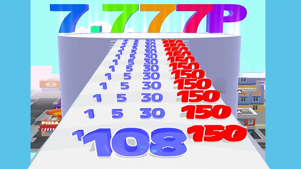 NUMBER MERGE RUN SHOOTING vs NUMBER MASTER - Play Stupid - Gameplay Android, iOS