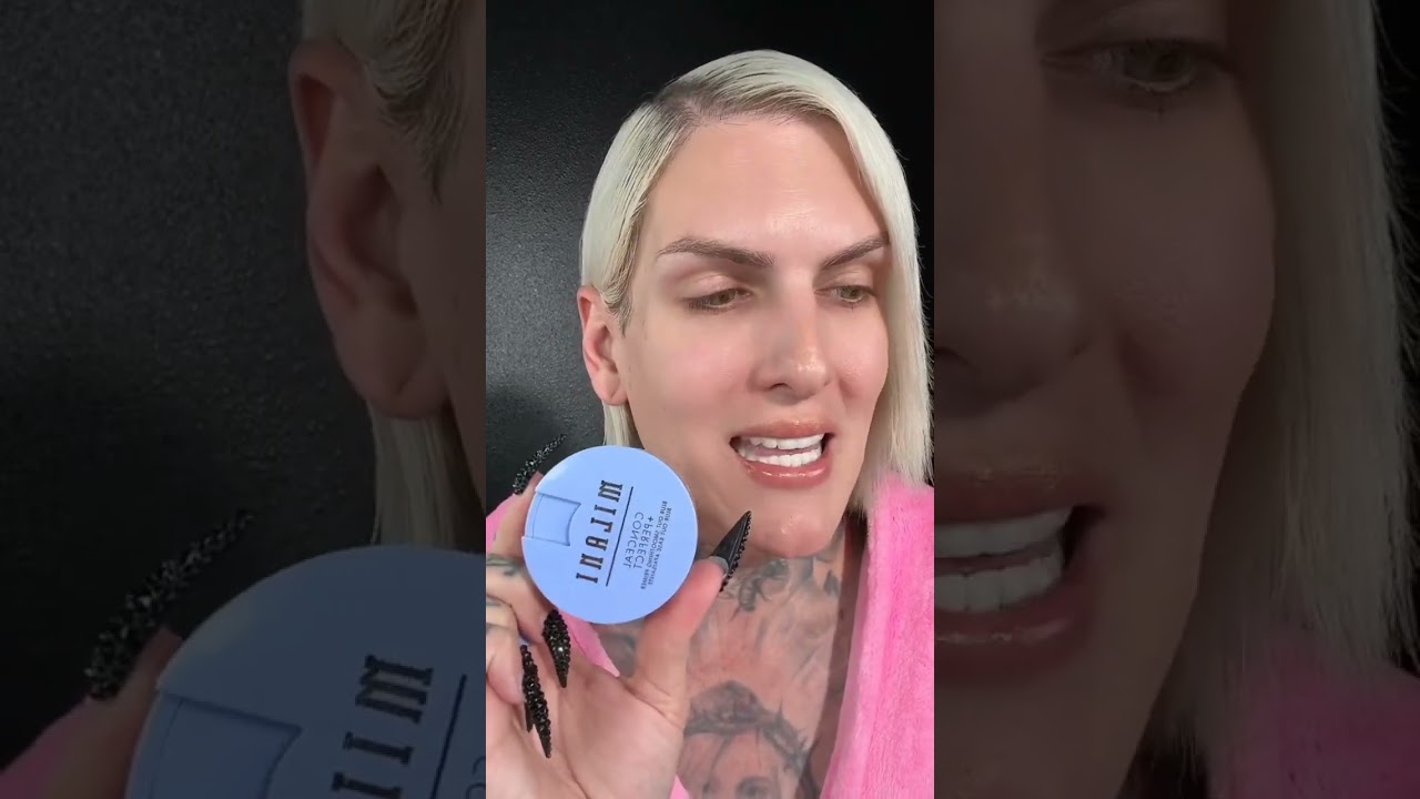 Is the new #viral blurring primer from @Milani Cosmetics Jeffree Star Approved?! 🫣 #makeupreview