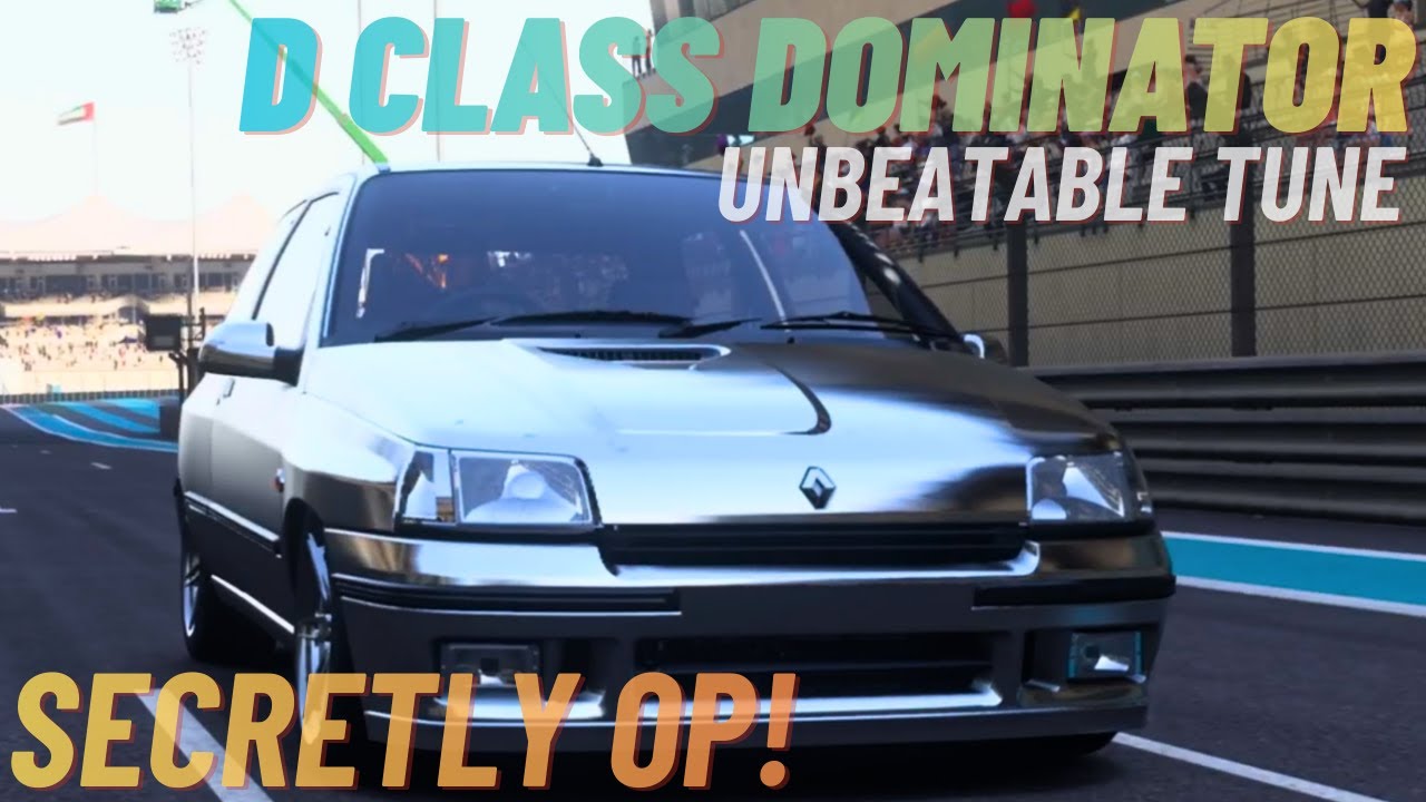 Best D Class Renault Clio Build At Yas Marina Proof It Is All In The Tune! (Forza Motorsport)