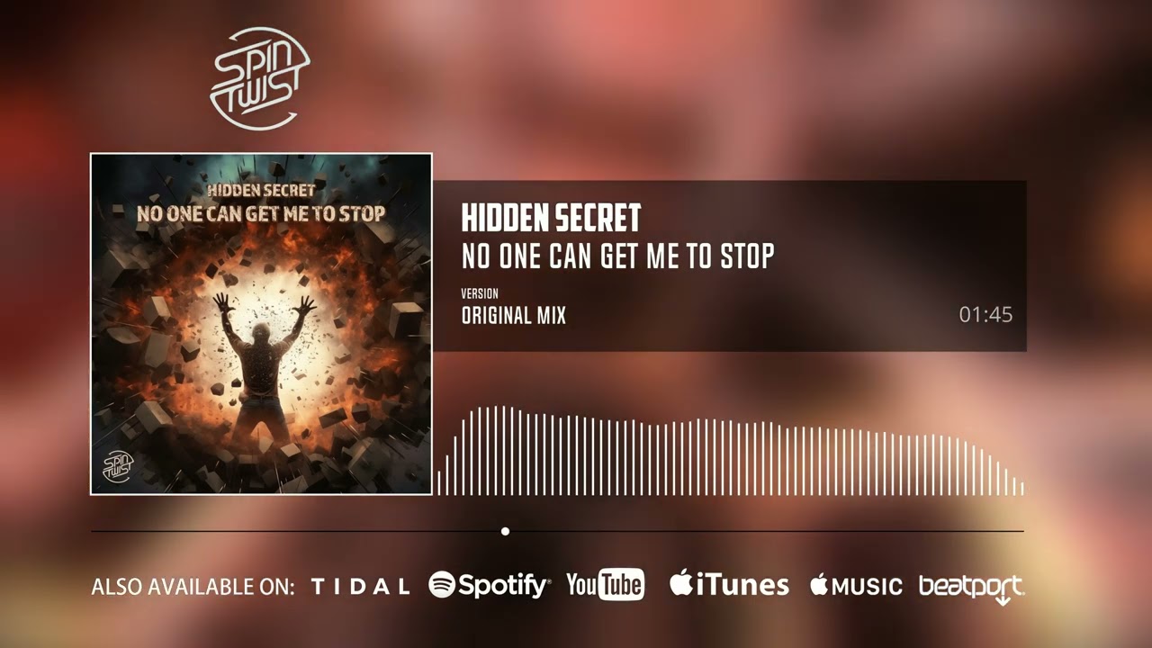 Hidden Secret - No One Can Get Me To Stop (Official Audio)