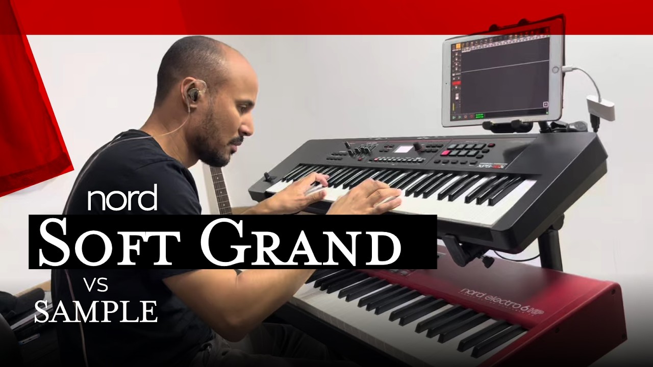 Piano Nord Soft Grand vs Sample Audio Evolution 
