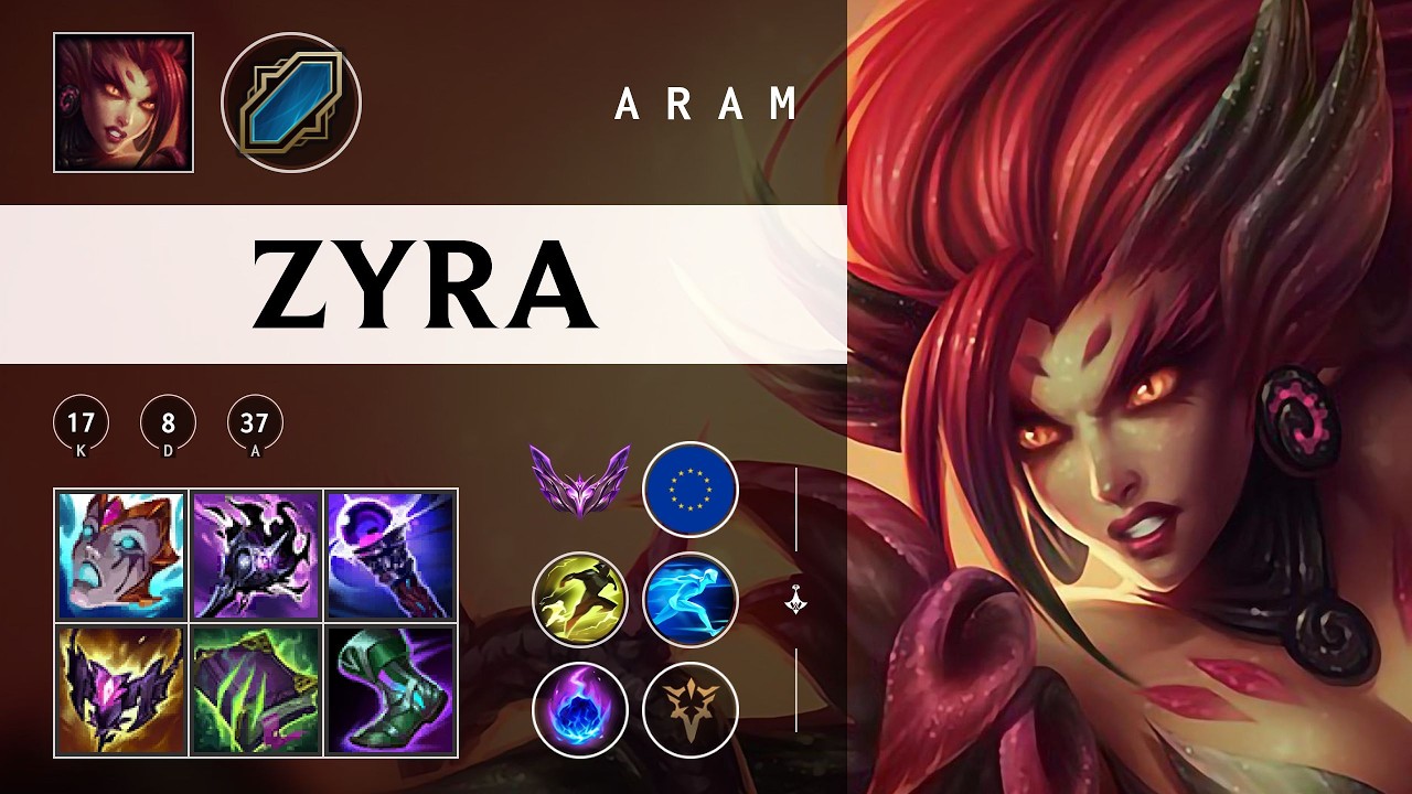 Zyra ARAM - EUW Master Patch 26.05