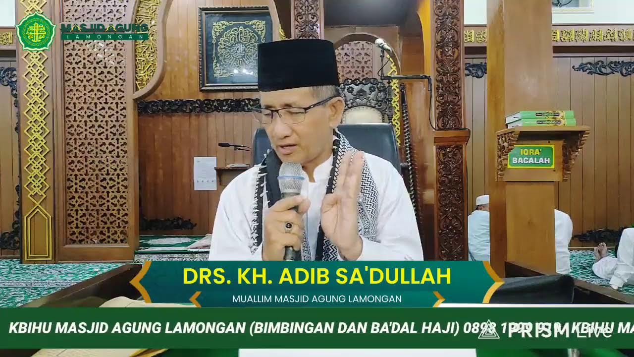 Ngaji Ba'da Subuh oleh Drs.KH.Adib Sa'dullah