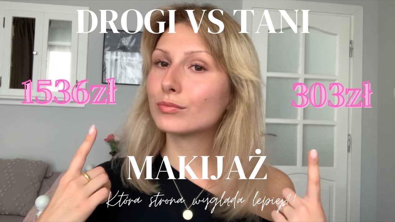 DROGI VS TANI MAKIJAŻ!! // Która strona wygląda lepiej?!💄💋🎀