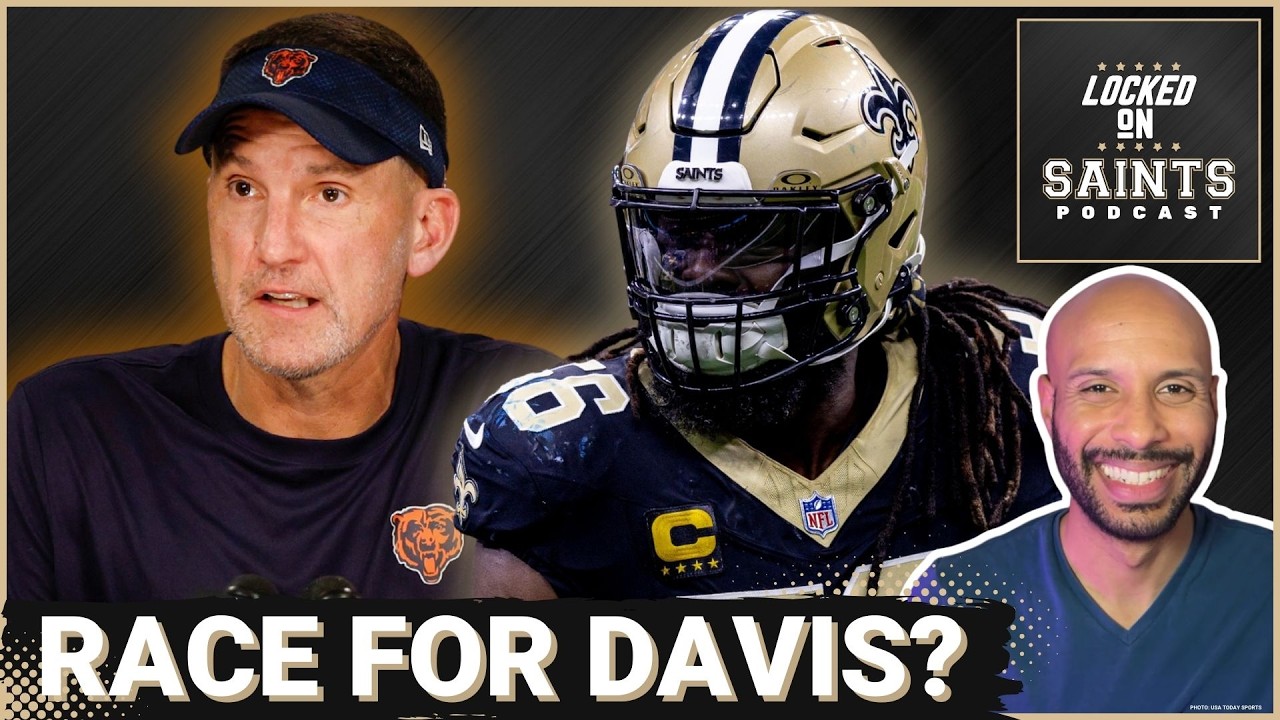 SHOWDOWN: New Orleans Saints Face Free Agency COMPETITION For Demario Davis From Dennis Allen, Bears