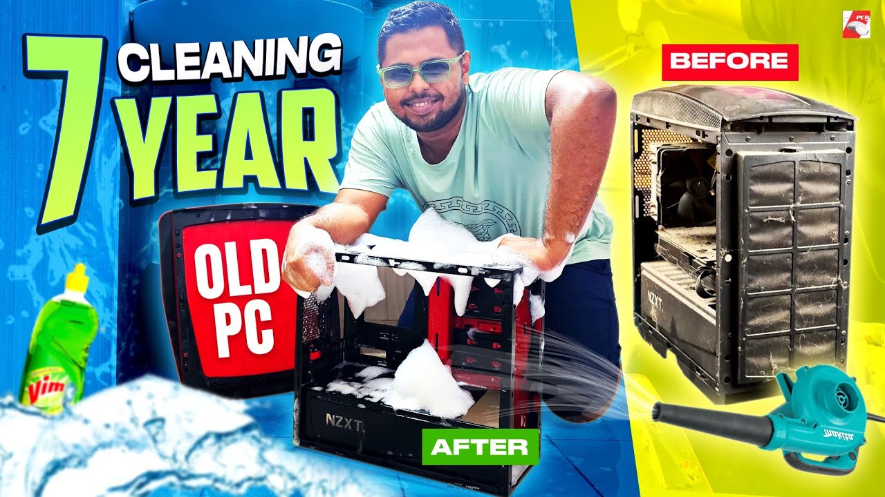 Cleaning A 7 Year OLD PC, Will it survive?
