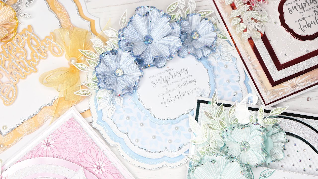 Chloes Creative Cards 8x8 Nesting Dies Launch Video