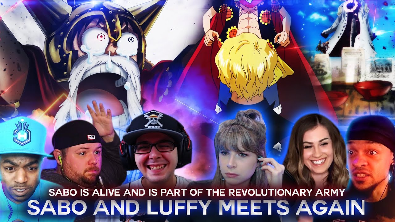 Sabo And Luffy Meets Again ! Reaction Mashup