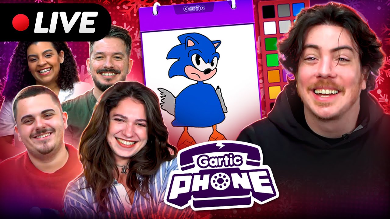 ESPECIAL DE FIM DE ANO COM GARTIC PHONE