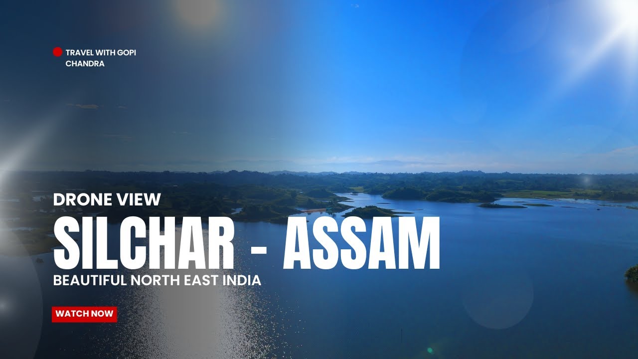 Beautiful Assam - Silchar City in bird's eye view (North-East India) - Drone Shots (DJI Mini 4 Pro)