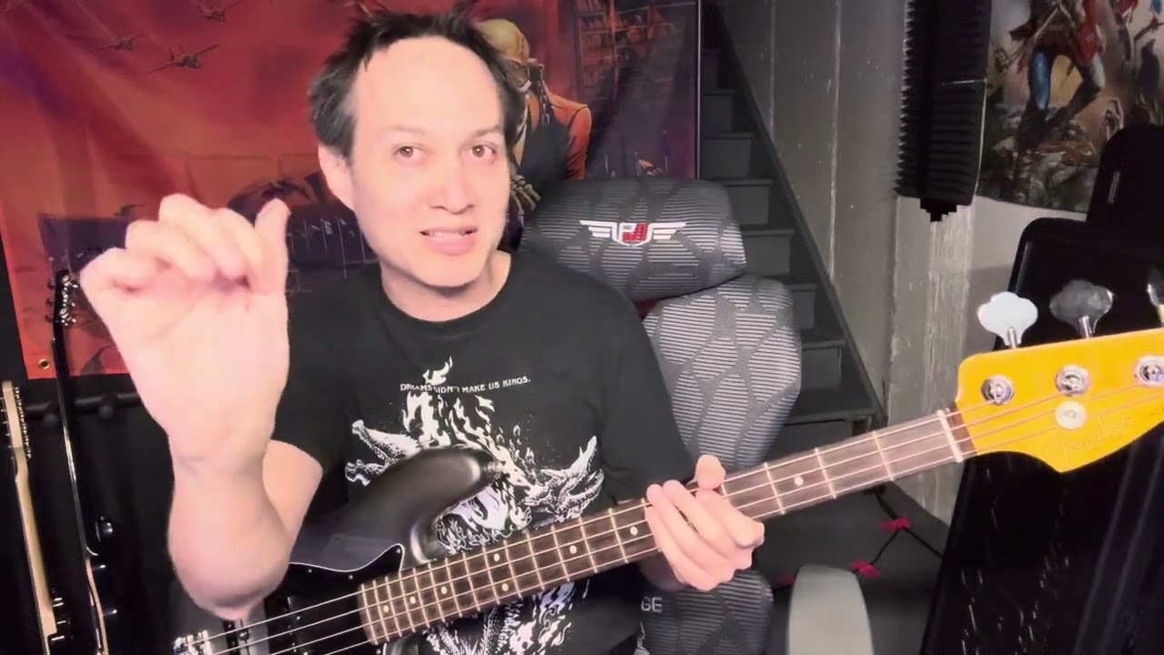 Not being able to slap the bass? Watch this!👽