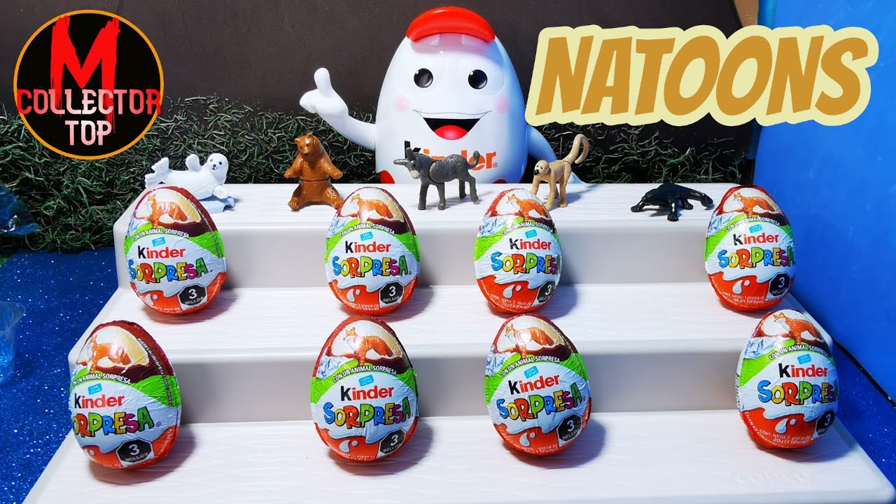 Kinder Sorpresa Natoons 2024 lo nuevo de Animales
