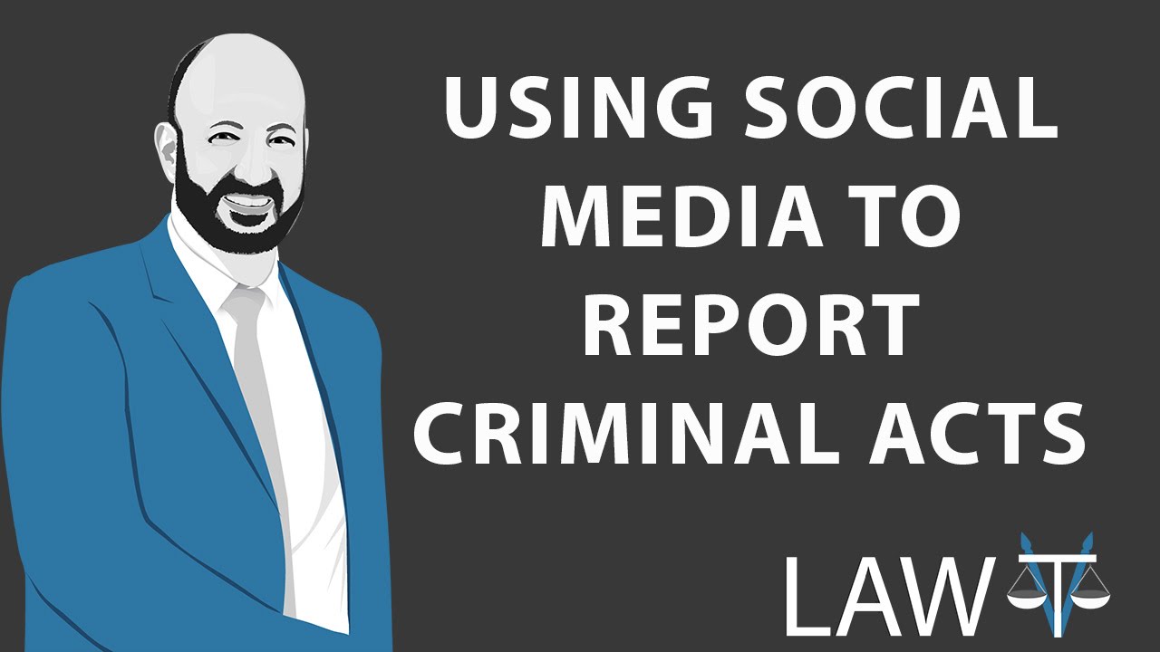 LawTV with David Taylor - Using social media to report crimes