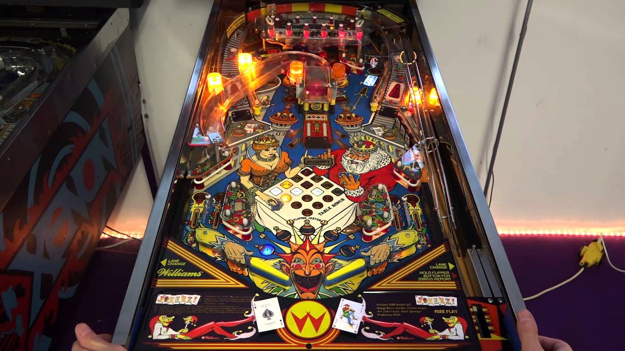 Jokerz (Williams, 1988) Flipper Pinball